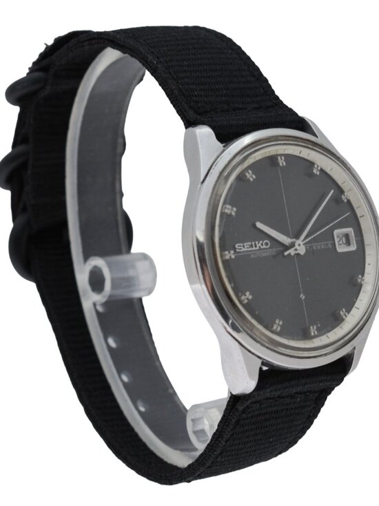 Fully Original 1968 Seiko 37mm Men\'s Sealion M55 Black Dial Watch Ref: 6105-8090 main image 5